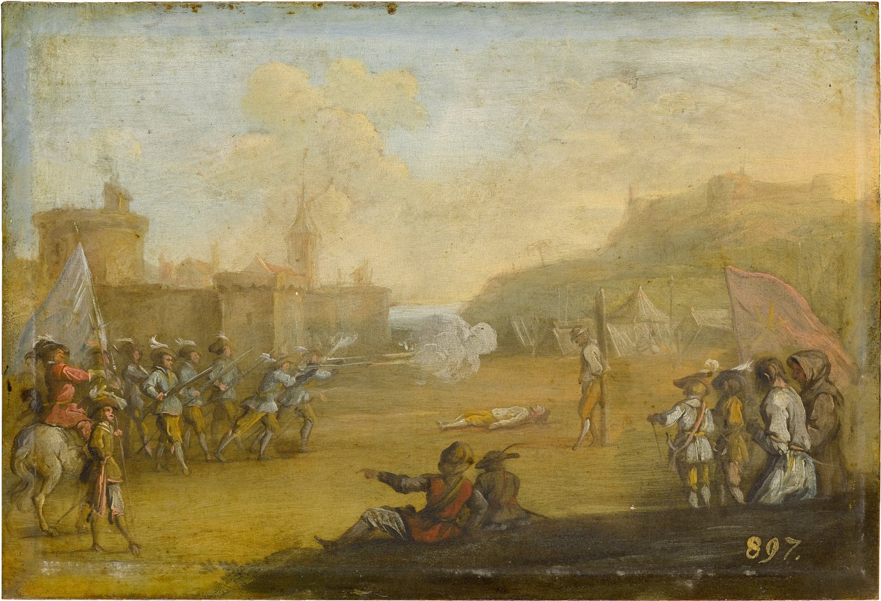 Die Erschießung von Jacques Callot