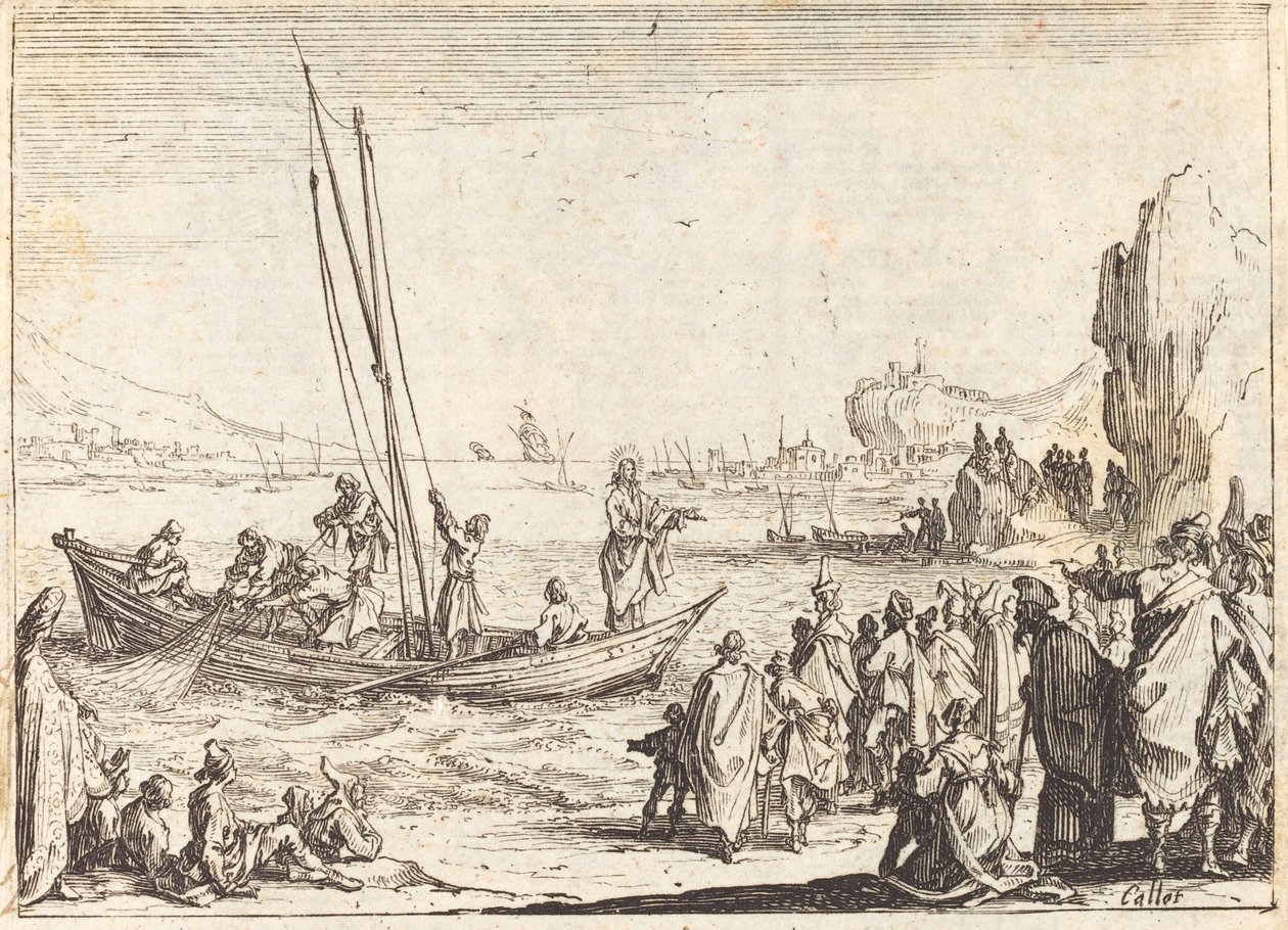 Menschenfischer von Jacques Callot