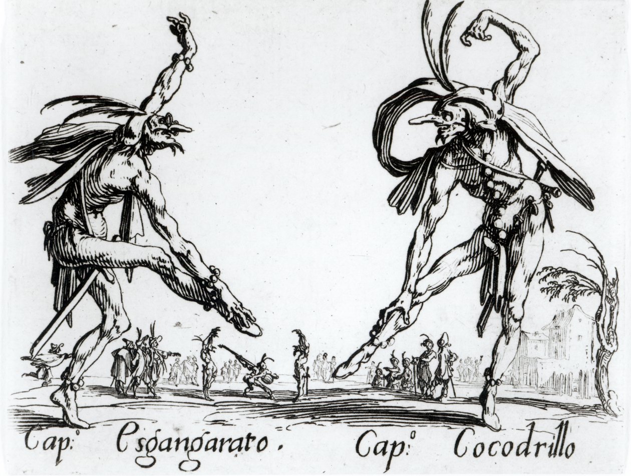 I Balli de Spessanei, oder Le Grande Chasse (Gravur) von Jacques Callot