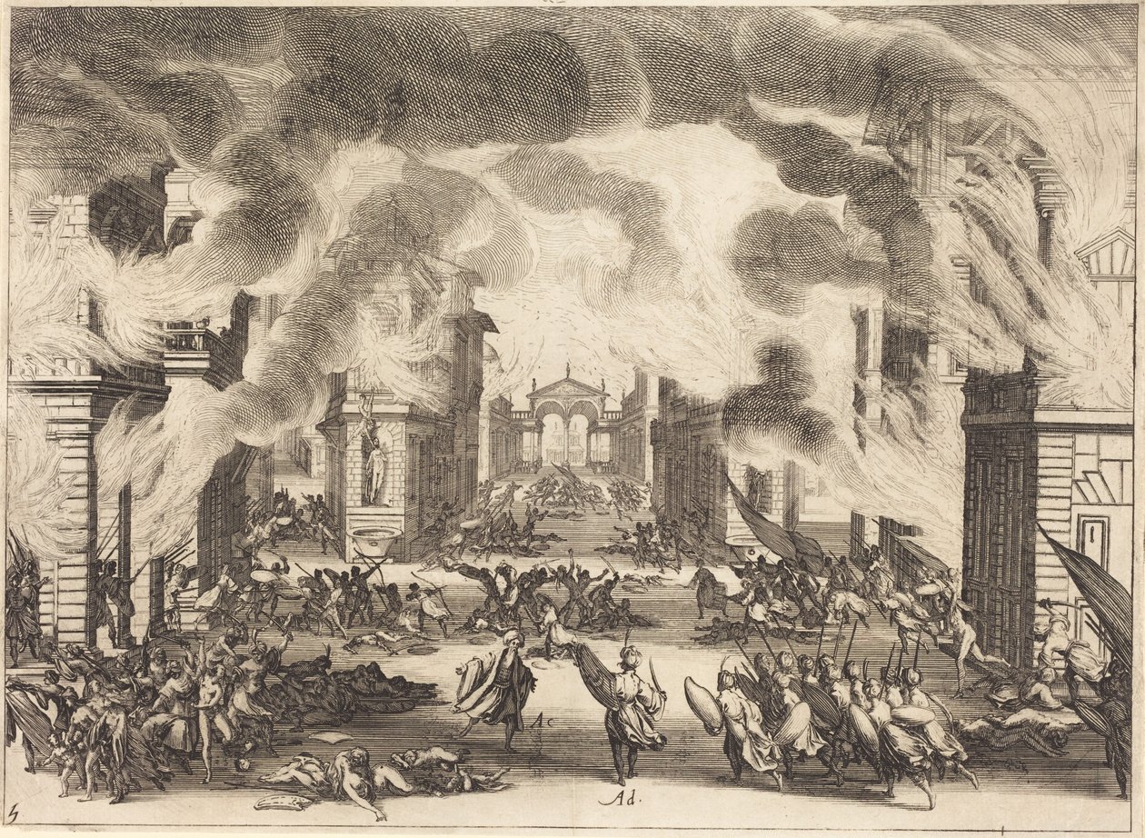 Il Solimano, Akt V von Jacques Callot