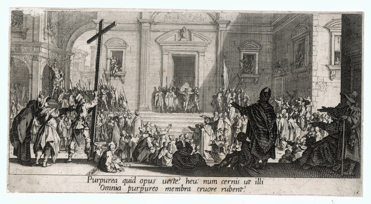 Die Große Passion, eine von 7 Gravuren (Gravur) von Jacques Callot