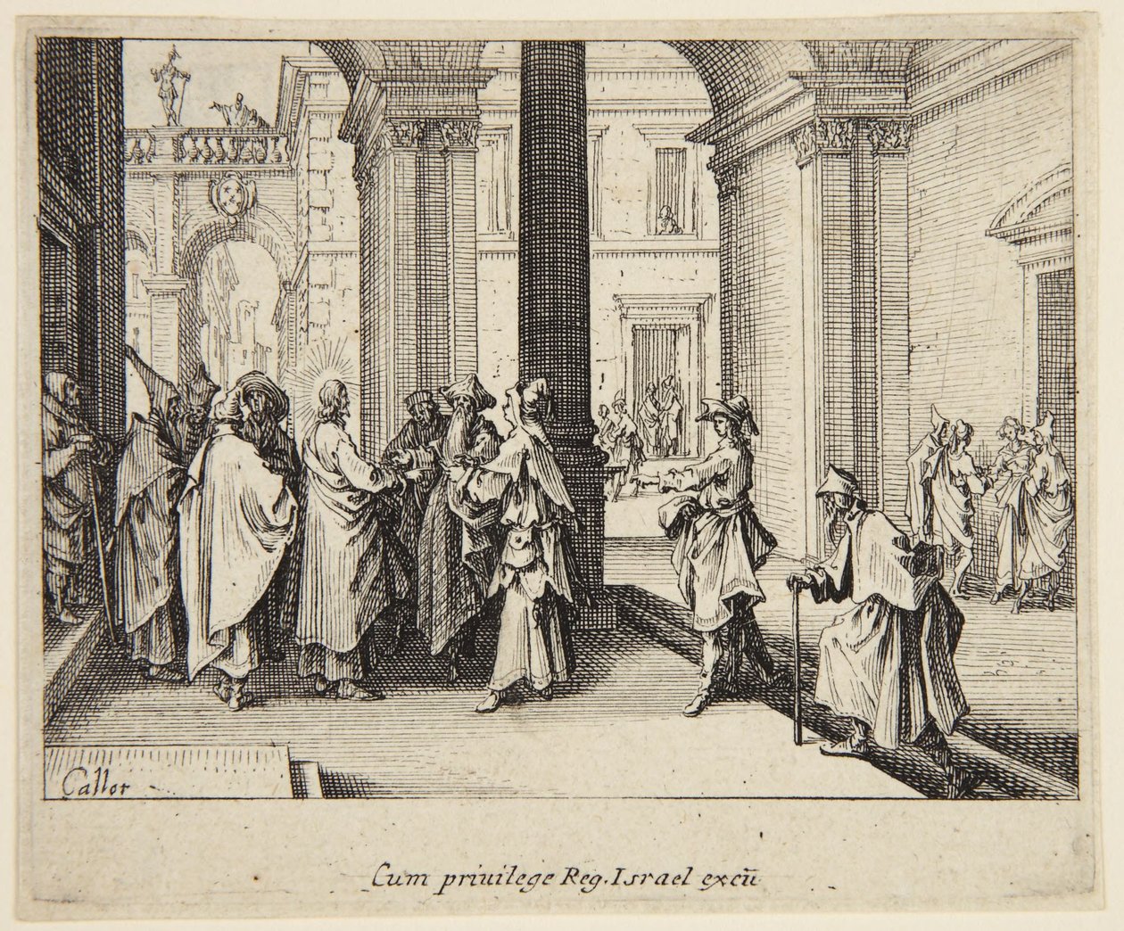 Der Denar des Cäsar von Jacques Callot