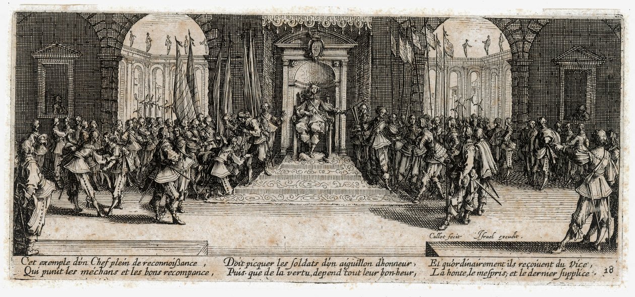 Die Elenden und die Leiden des Krieges von Jacques Callot