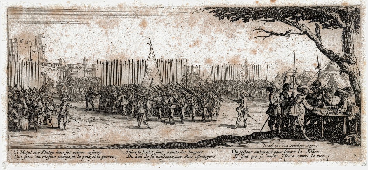 Die Elendigkeiten und Unglücke des Krieges von Jacques Callot