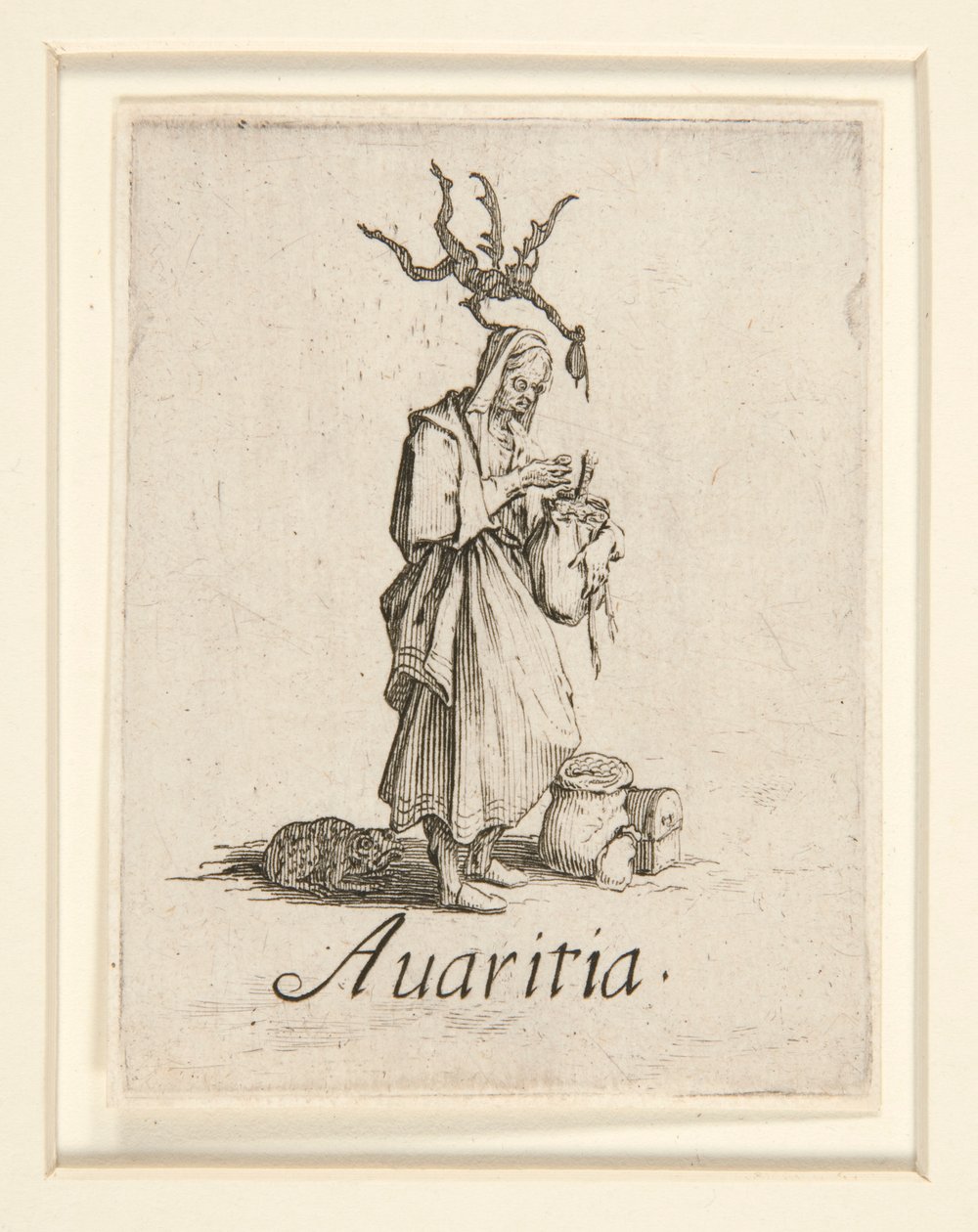 Les Peches Capitaux (Die sieben Todsünden): L von Jacques Callot