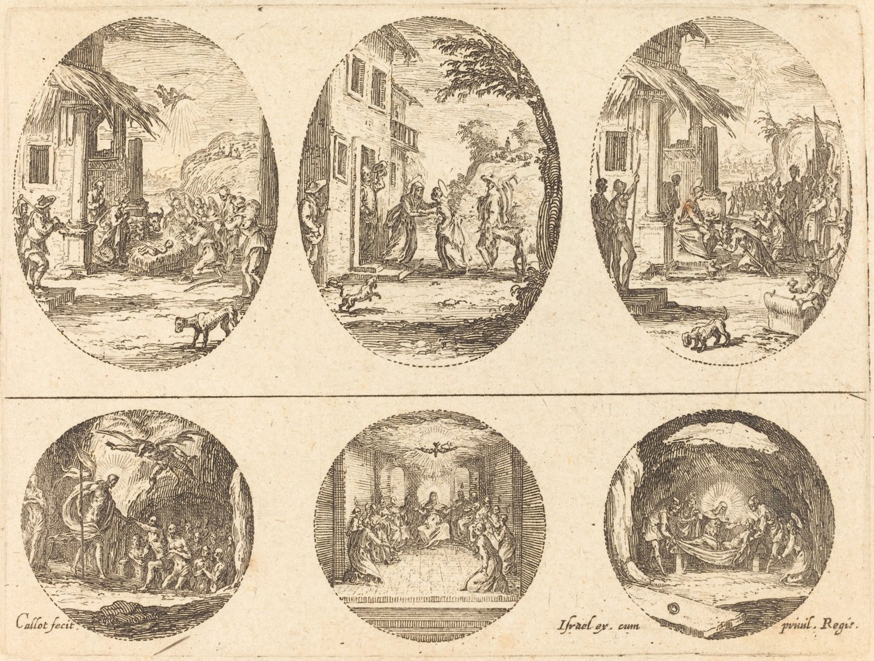 Geheimnisse der Passion von Jacques Callot