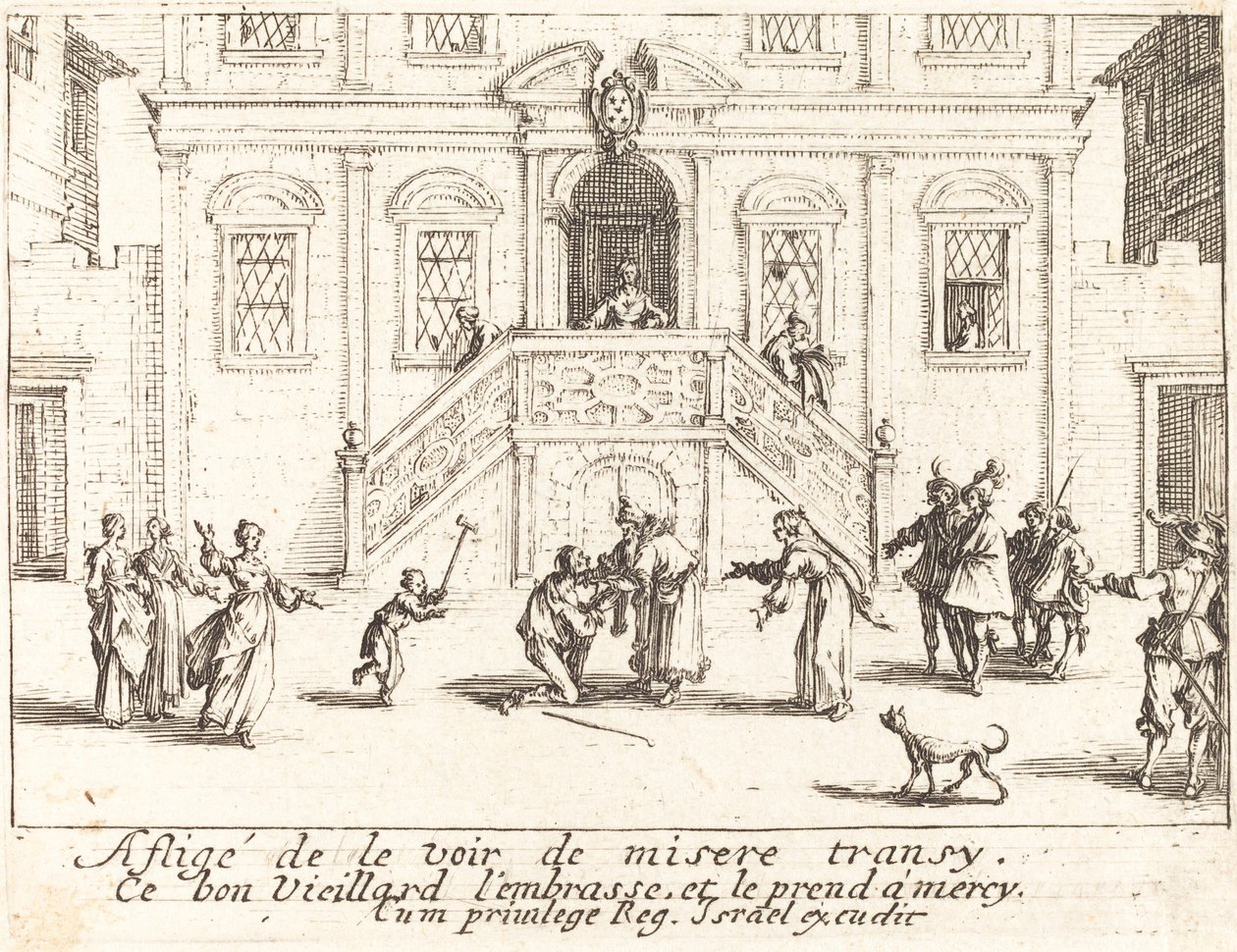 Rückkehr des verlorenen Sohnes von Jacques Callot