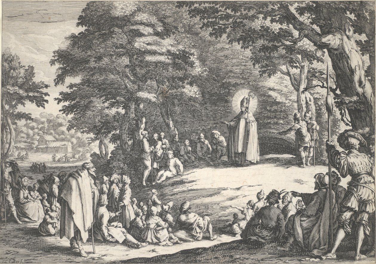 Heiliger Amond von Jacques Callot