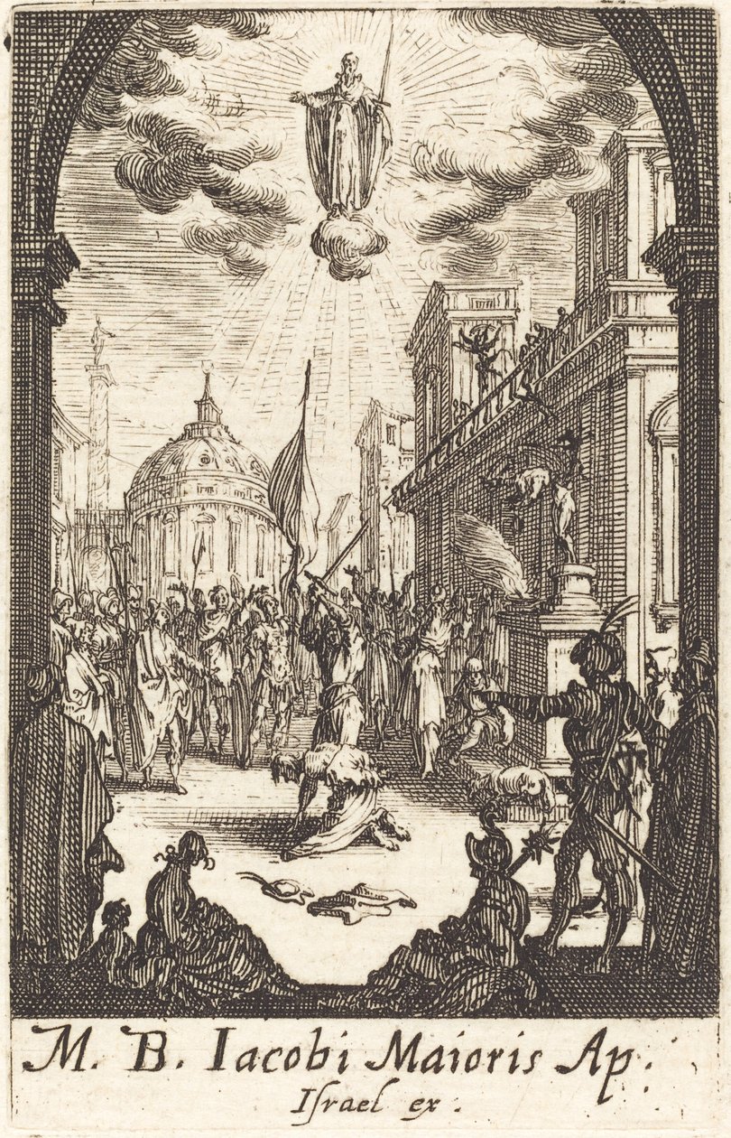 Das Martyrium des Heiligen Jakobus Major von Jacques Callot