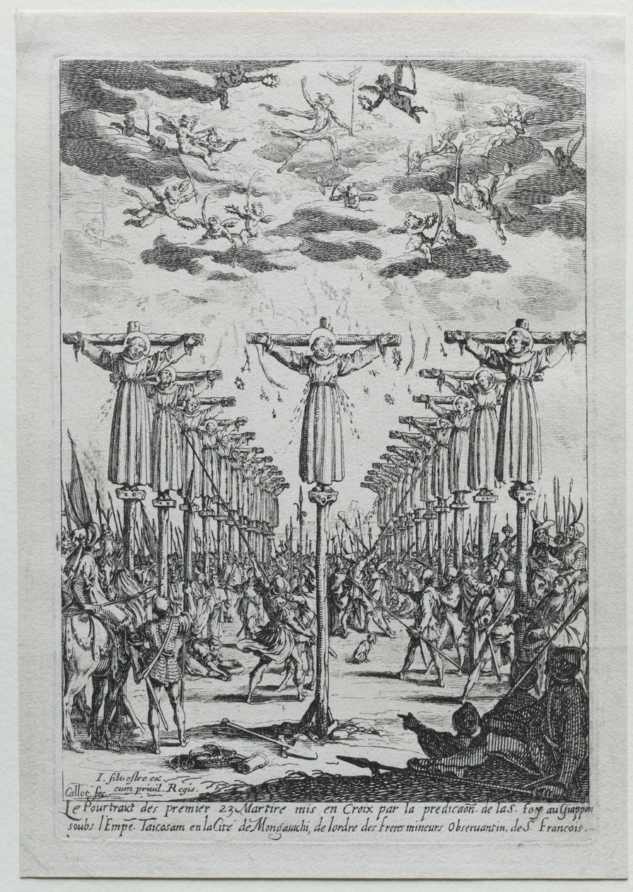 Die Märtyrer von Japan von Jacques Callot