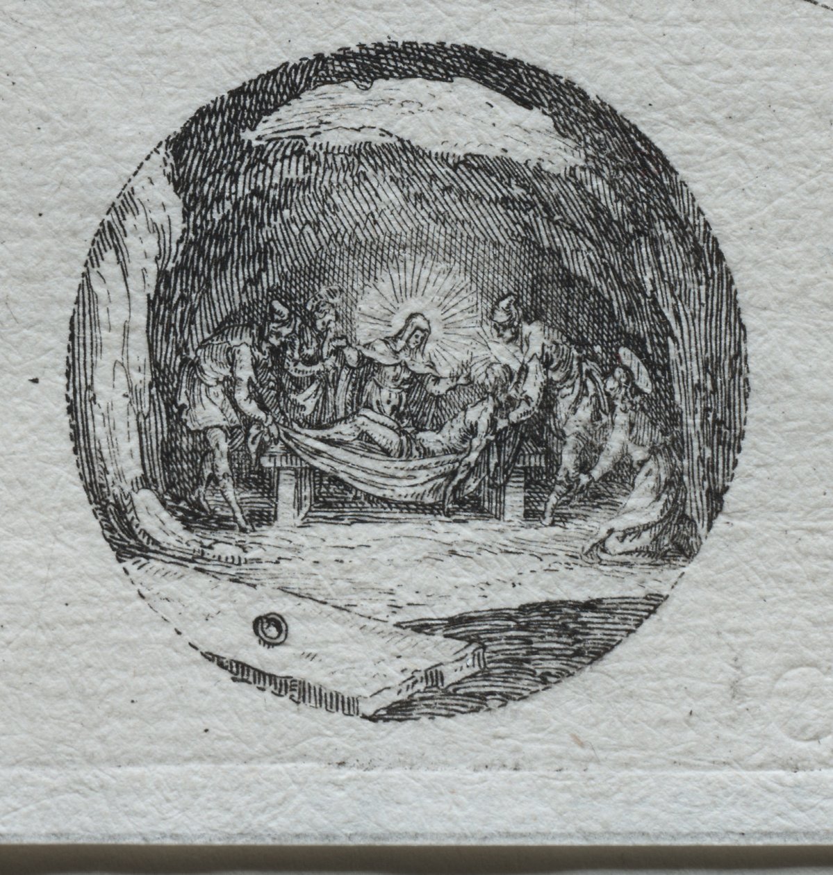 Die Geheimnisse der Passion: Die Grablegung von Jacques Callot