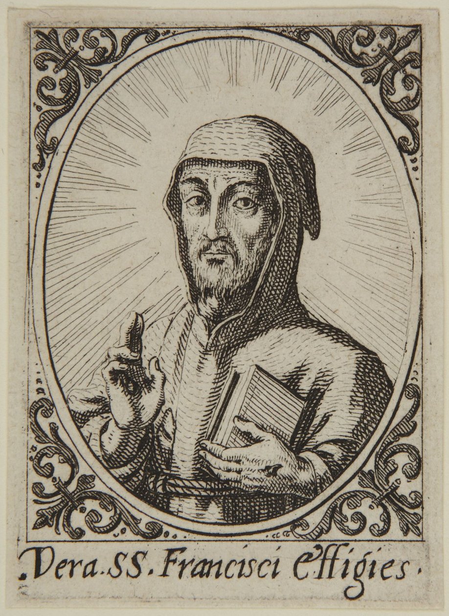 Das wahre Abbild des Heiligen Franziskus von Jacques Callot