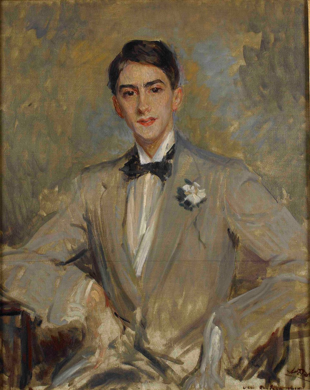 Porträt von Jean Cocteau 1889-1963, 1912 von Jacques Emile Blanche