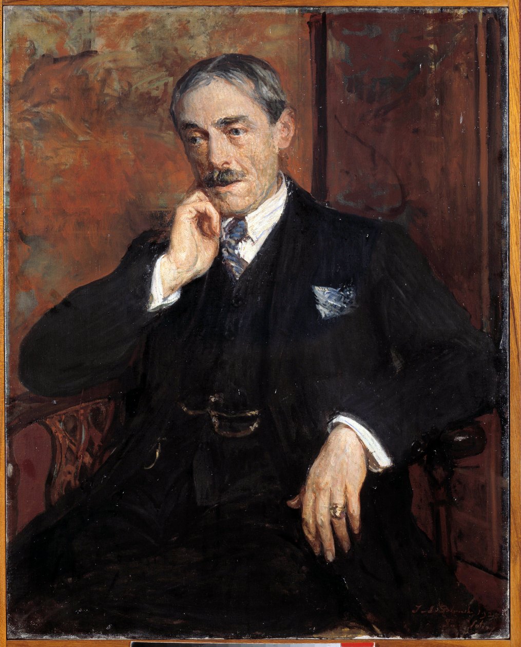 Porträt von Paul Valery von Jacques Emile Blanche