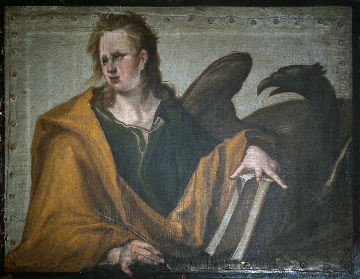 Johannes der Evangelist, 1588 von Jacques II de Gheyn