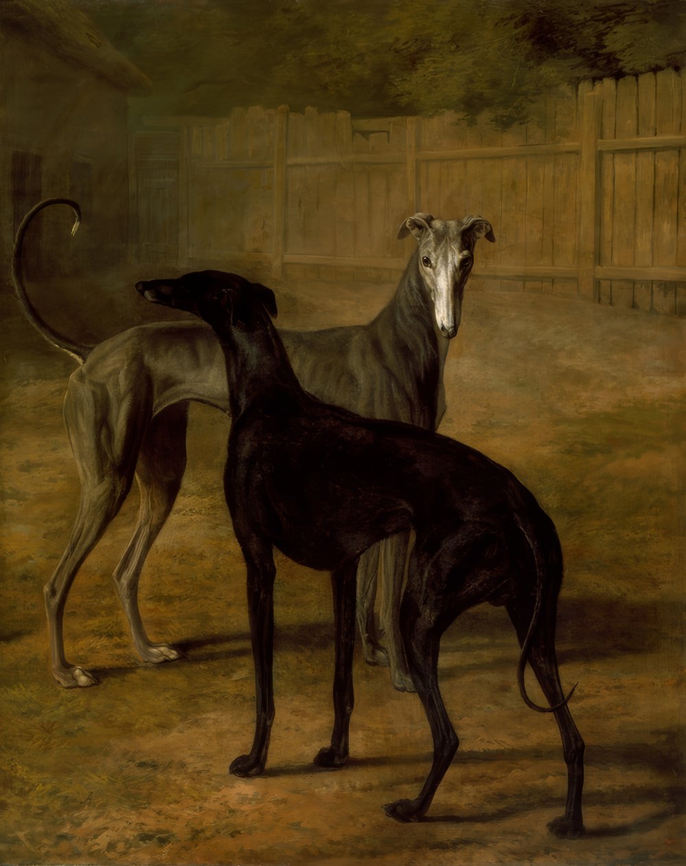 Rolla und Portia von Jacques Laurent Agasse