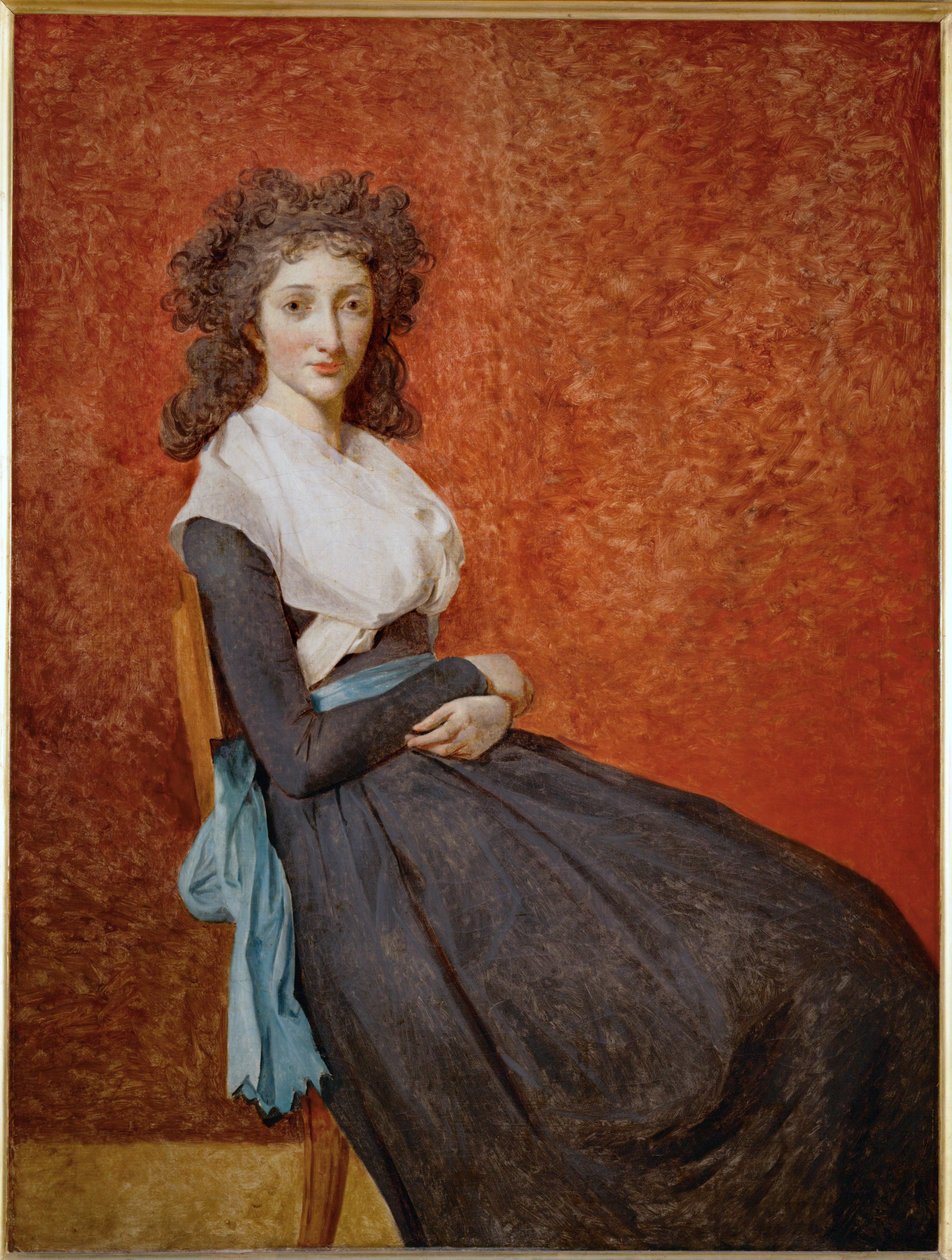 Madame Charles-Louis Trudaine von Jacques Louis David