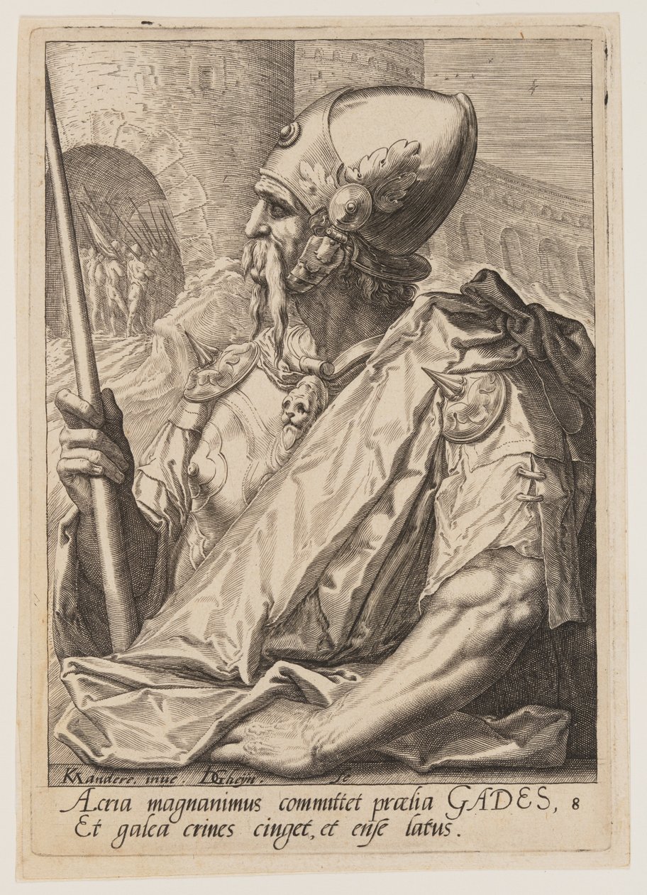 Gad, aus Die zwölf Söhne Jakobs von Jacques de Gheyn II