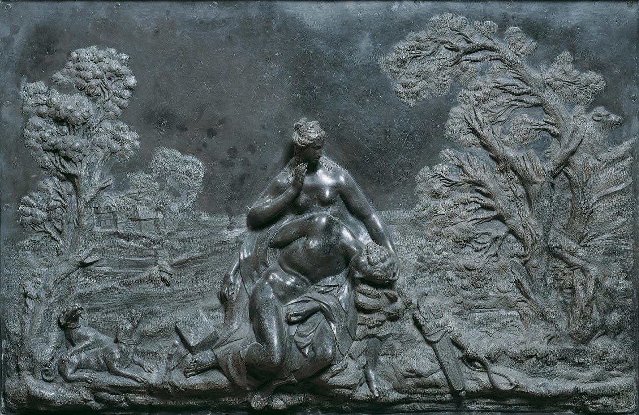 Venus betrauert den toten Adonis von Jakob Gabriel Mollinarolo
