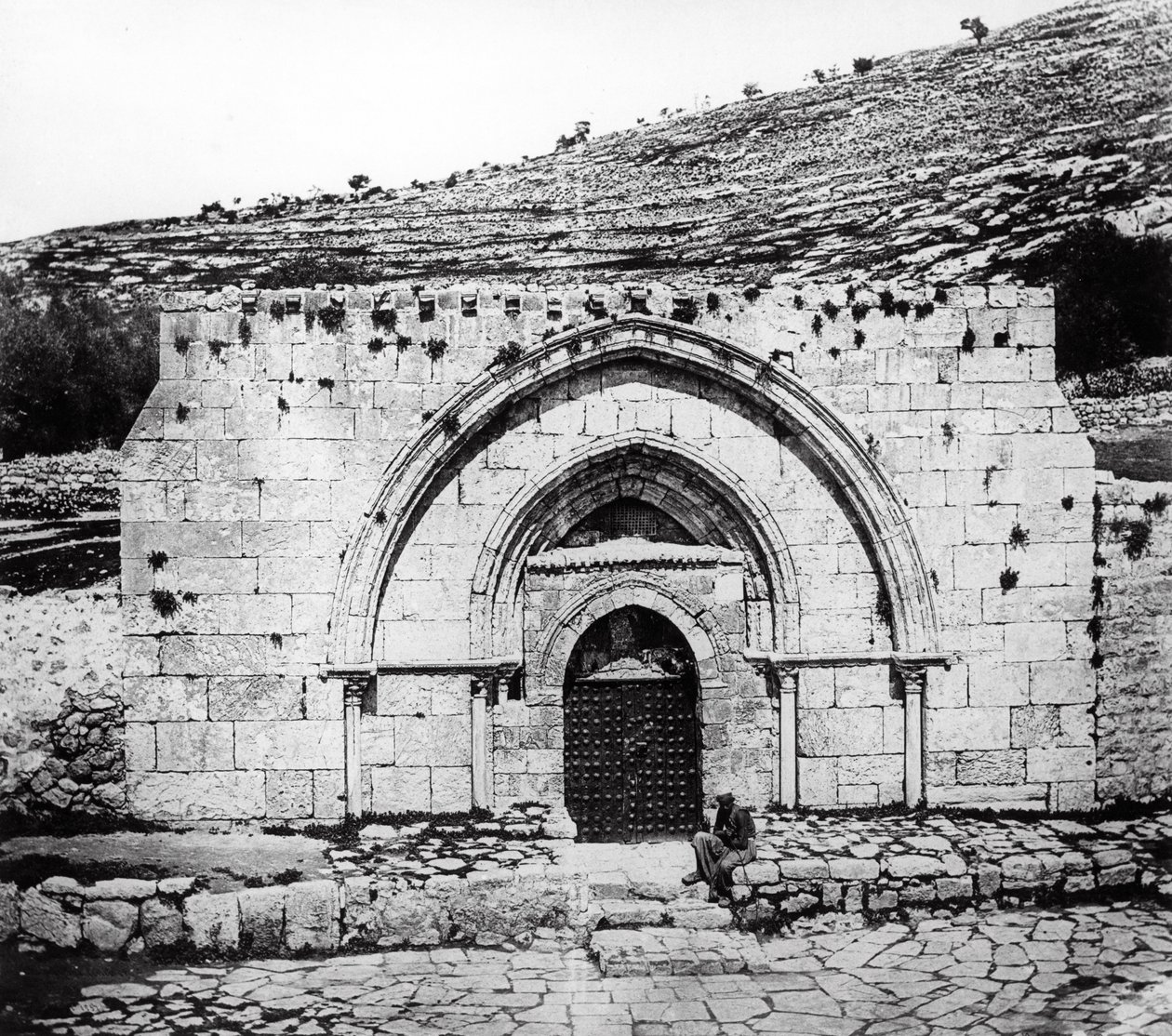 Kapelle der Jungfrau, 1857 von Felice Beato