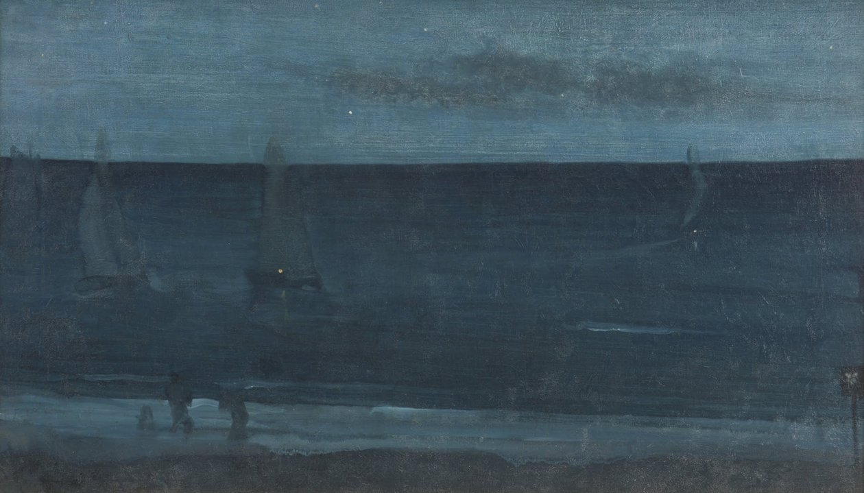 Nocturne: Blau und Silber—Bognor von James Abbott McNeill Whistler