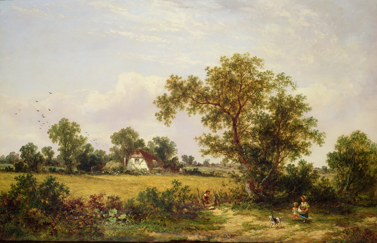 Landschaft in Essex von James Edwin Meadows