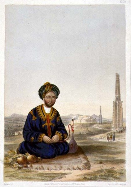 Hyder Khan, der Gouverneur von Ghuznee, Tafel 19 aus 
