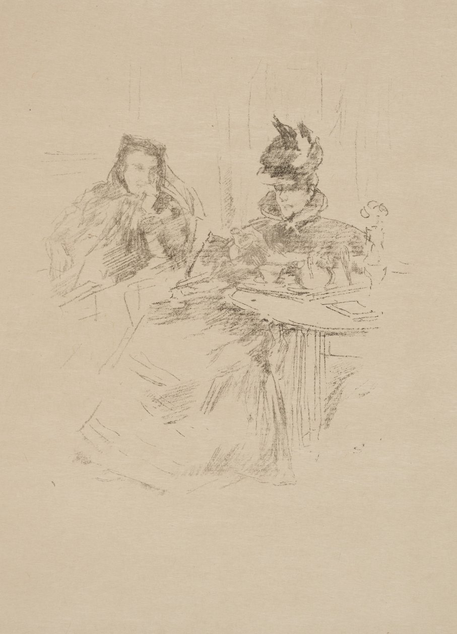 Nachmittagstee von James Abbott McNeill Whistler
