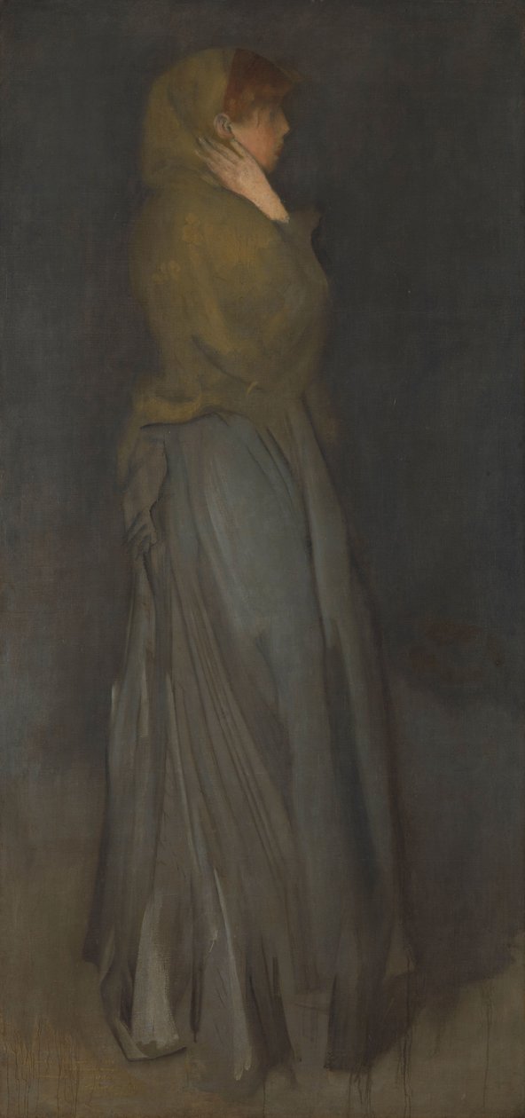Arrangement in Gelb und Grau: Effie Deans von James Abbott McNeill Whistler