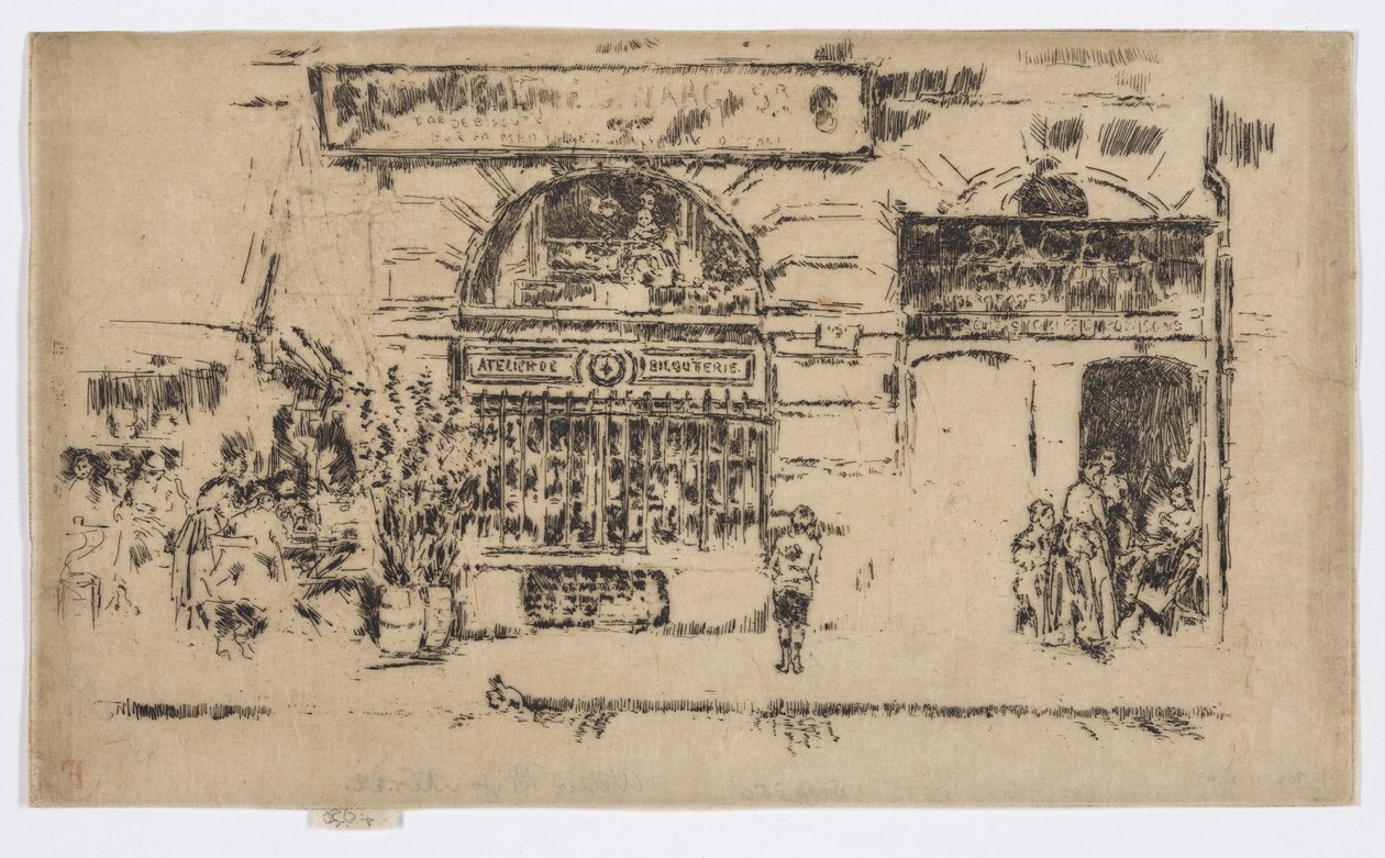 Atelier de Bijouterie, ca. 1892-93 von James Abbott McNeill Whistler