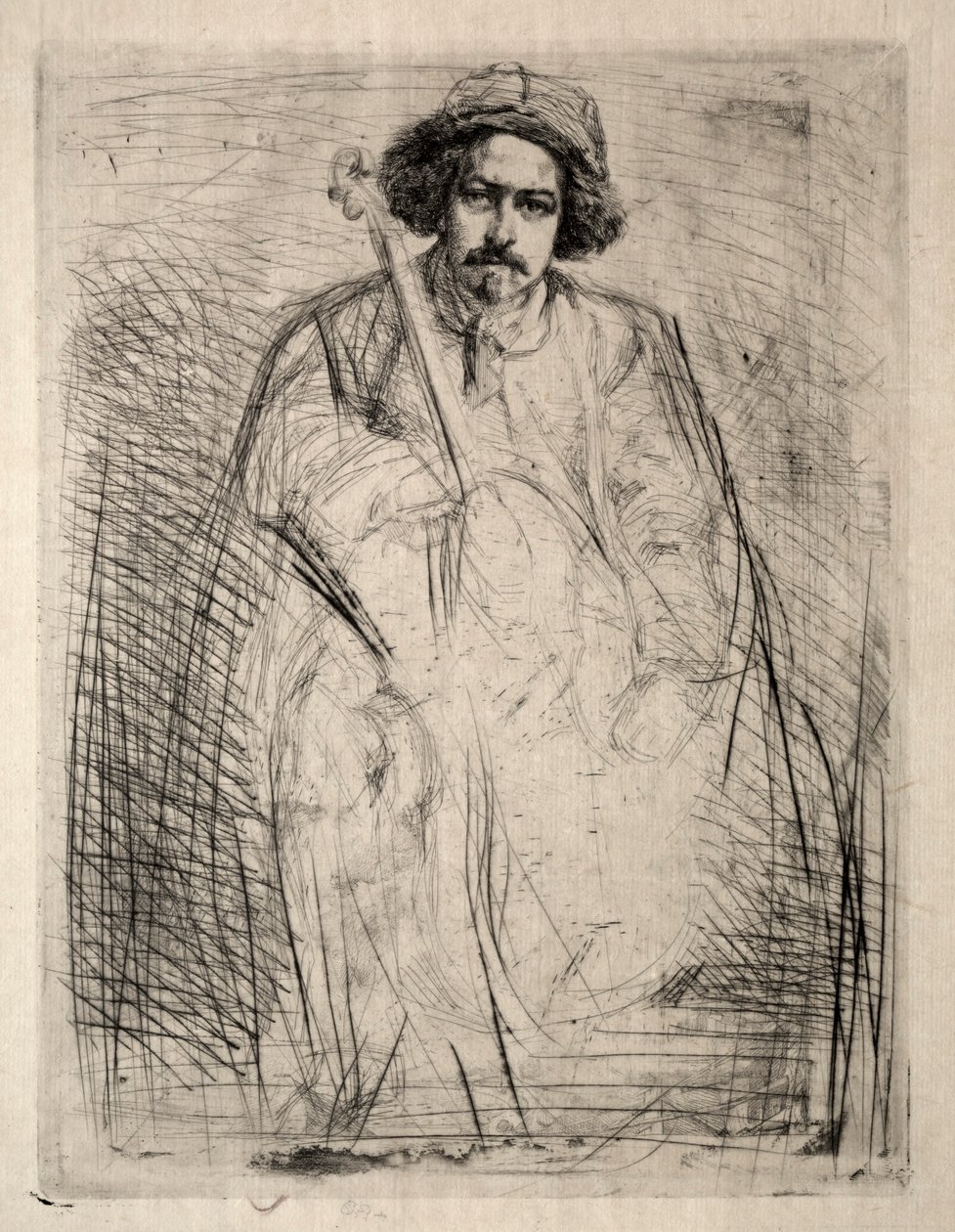 Becquet, 1871 von James Abbott McNeill Whistler