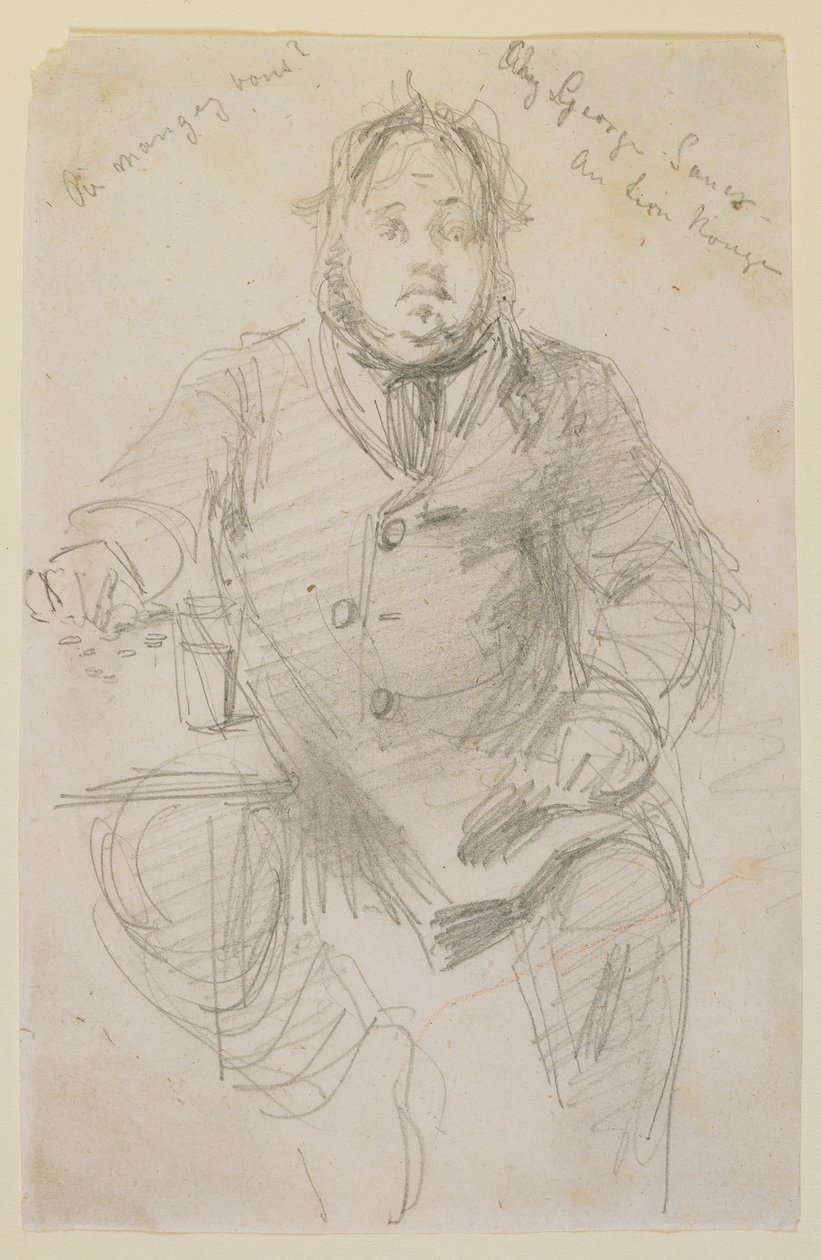 Bei George Sauer im Roten Löwen, 1858 von James Abbott McNeill Whistler