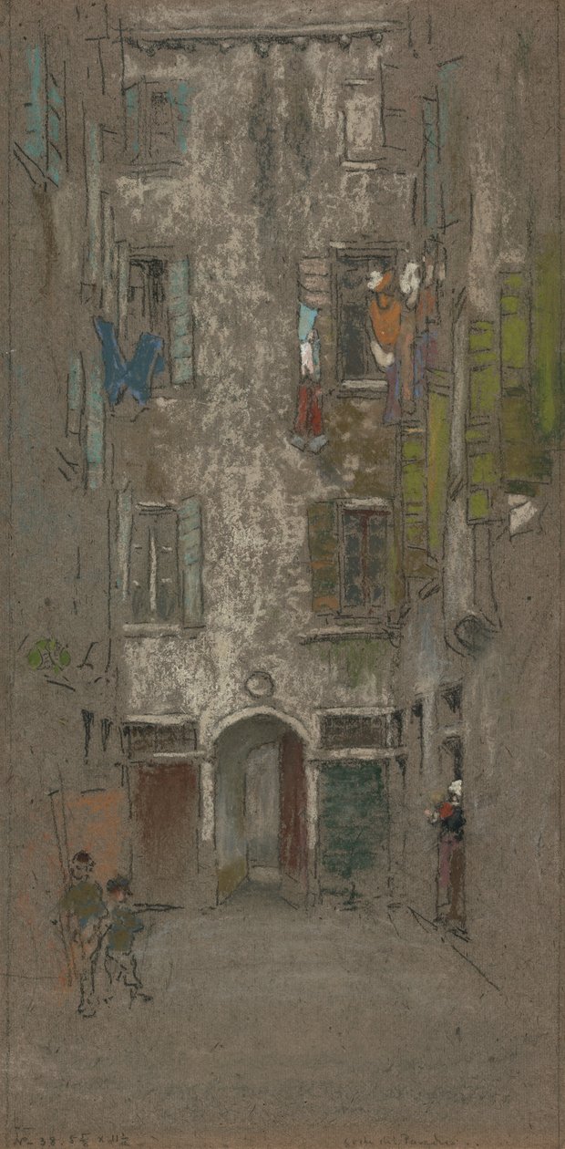Corte del Paradiso von James Abbott McNeill Whistler