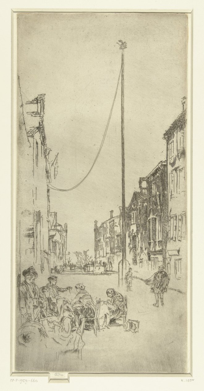 Der Mast von James Abbott McNeill Whistler
