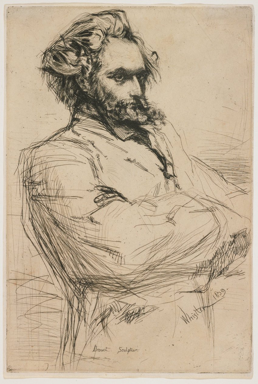 Drouet von James Abbott McNeill Whistler