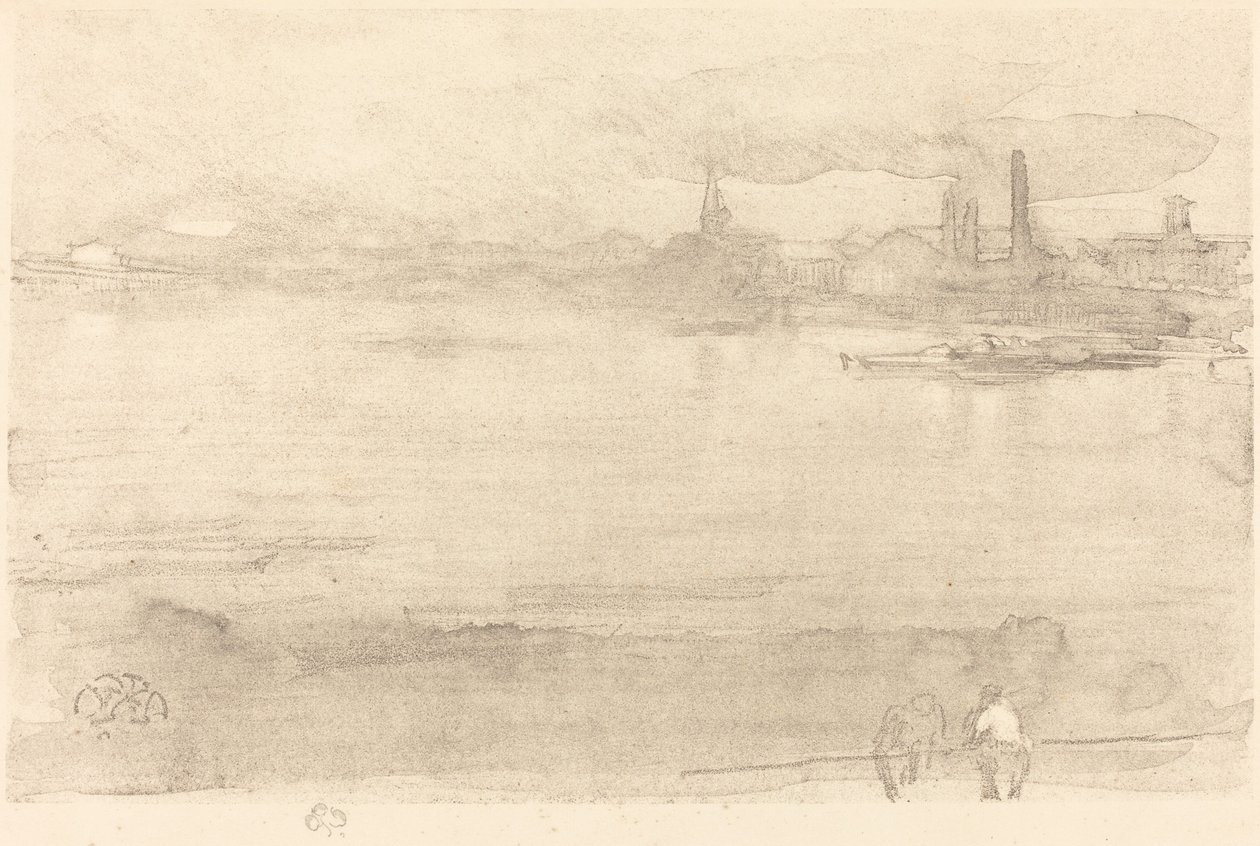 Früher Morgen, 1878 von James Abbott McNeill Whistler