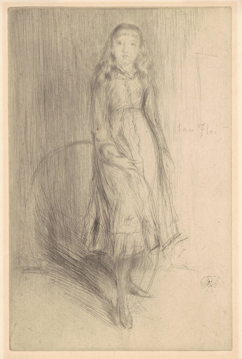 Florence Leyland, 1874 von James Abbott McNeill Whistler