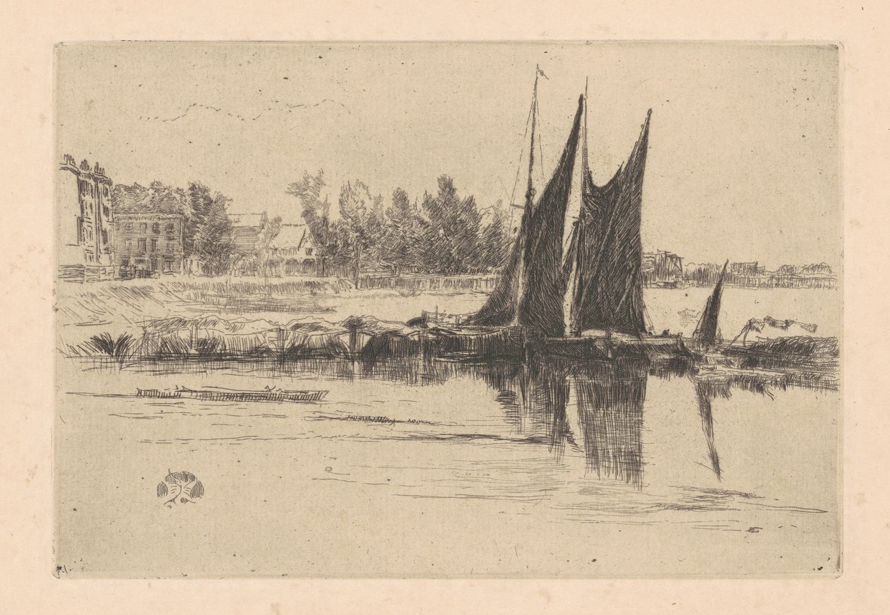 Hurlingham, 1879 von James Abbott McNeill Whistler