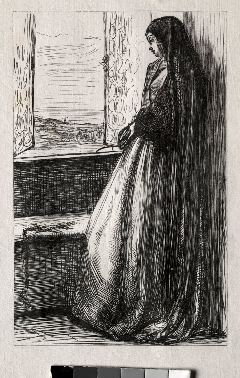Illustration für Graf Bruckhardt in Once a Week von James Abbott McNeill Whistler