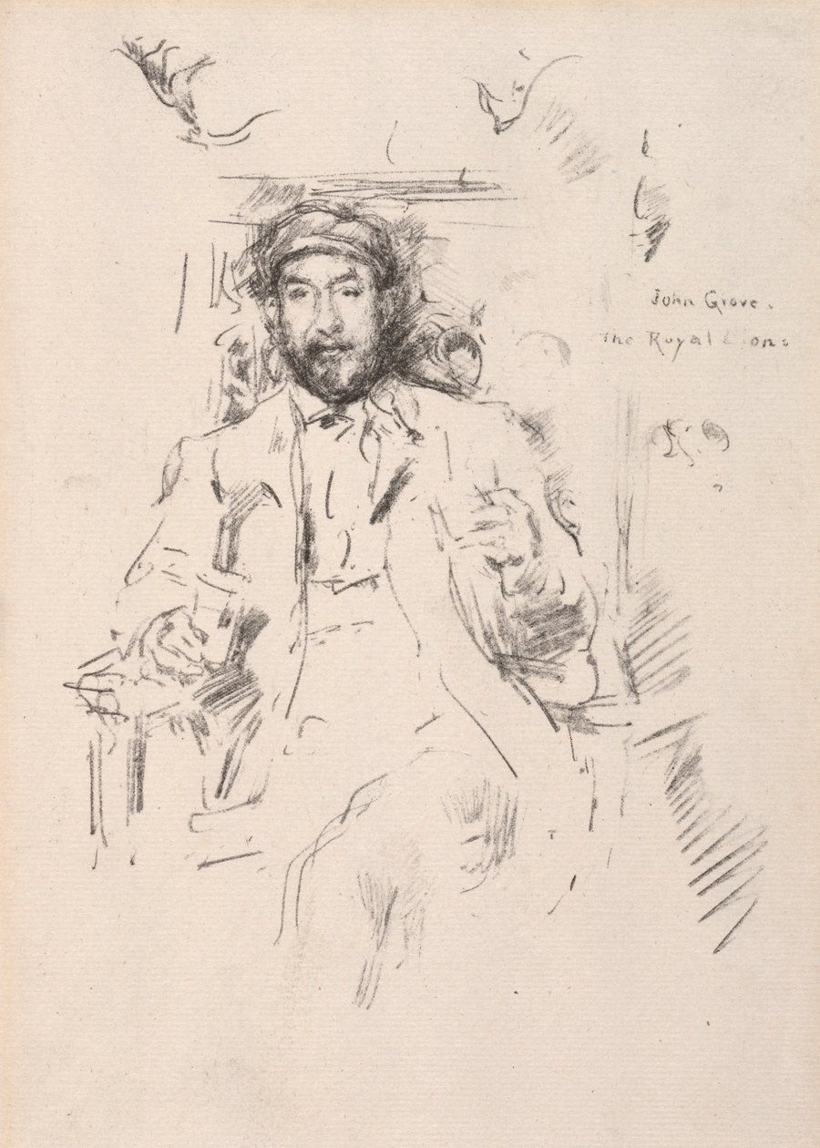 John Grove, 1895 von James Abbott McNeill Whistler