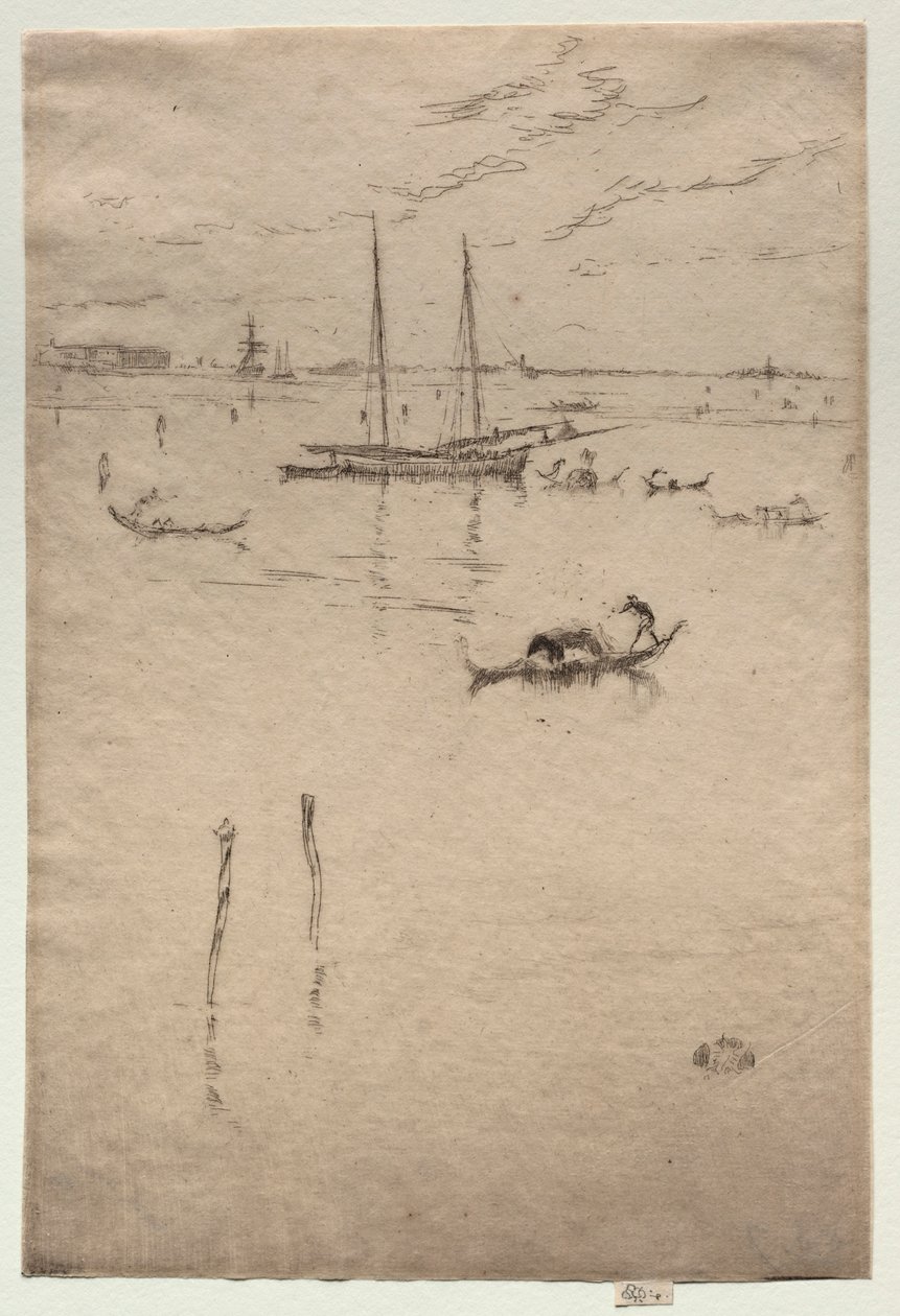 Kleine Lagune von James Abbott McNeill Whistler