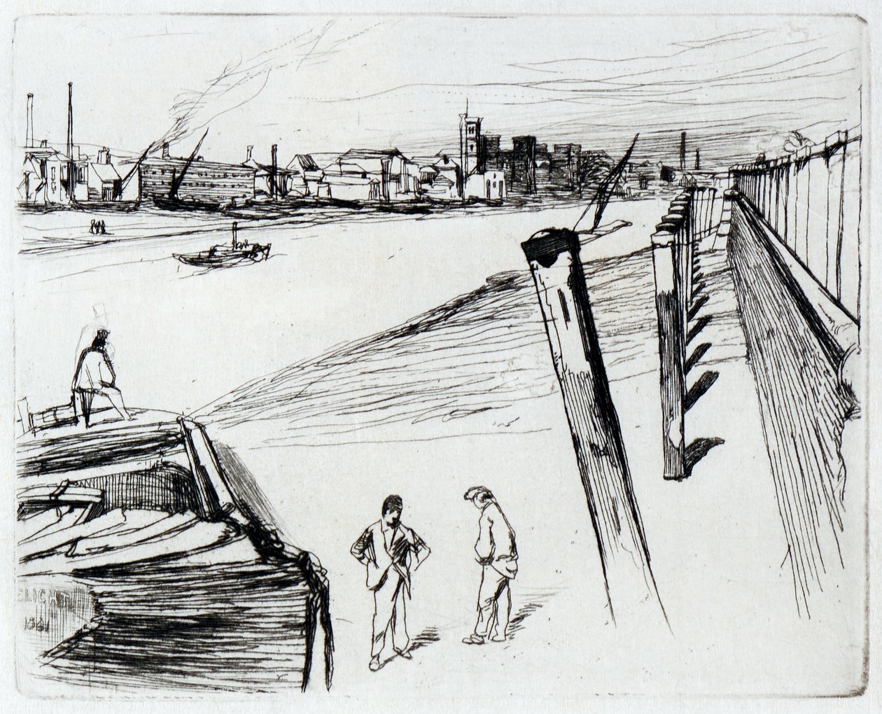 Millbank von James Abbott McNeill Whistler