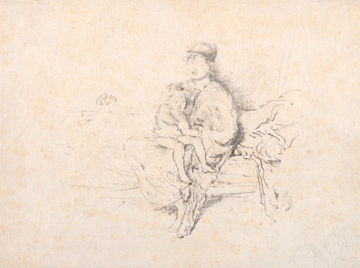 Mutter und Kind, Nr. 2, 1896 von James Abbott McNeill Whistler