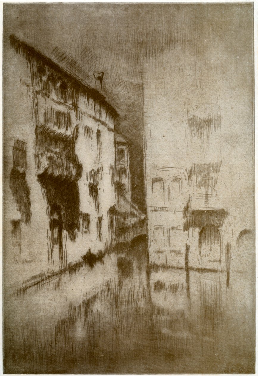Nocturne: Paläste, um 1879-1904 von James Abbott McNeill Whistler