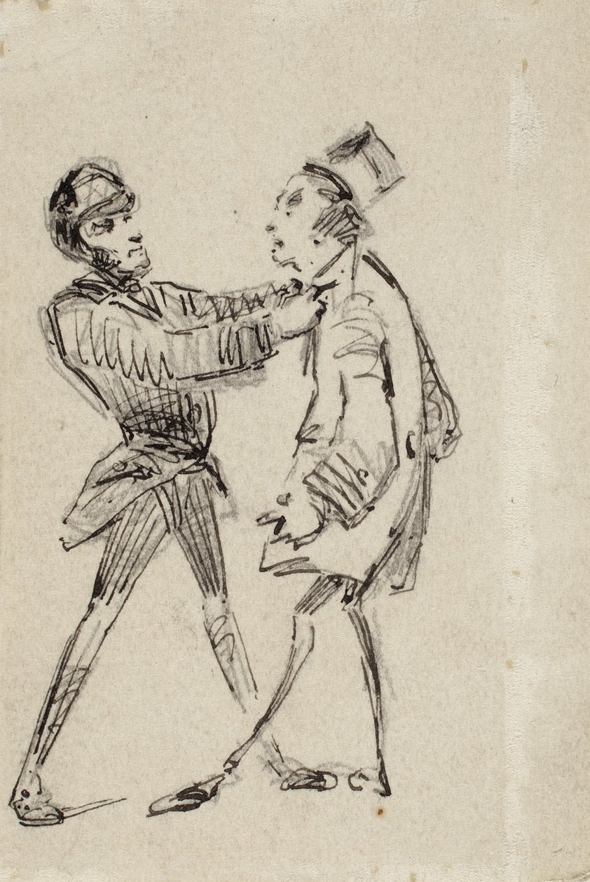 Polizist und Bürger von James Abbott McNeill Whistler