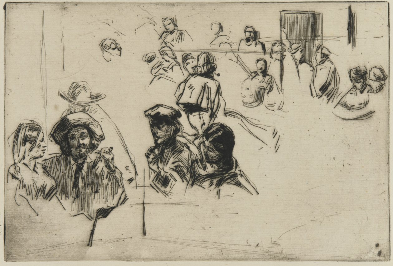 Ratcliffe Highway, 1861 von James Abbott McNeill Whistler