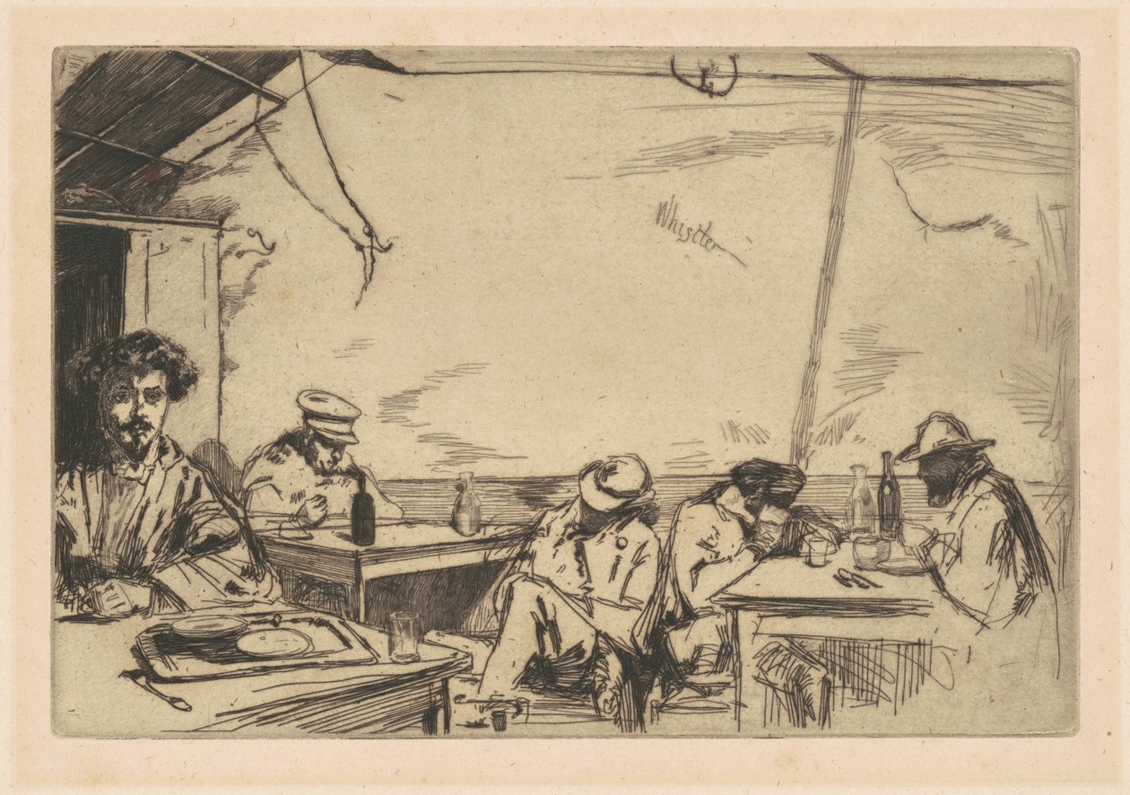 Soupe à Trois Sous, 1859 von James Abbott McNeill Whistler