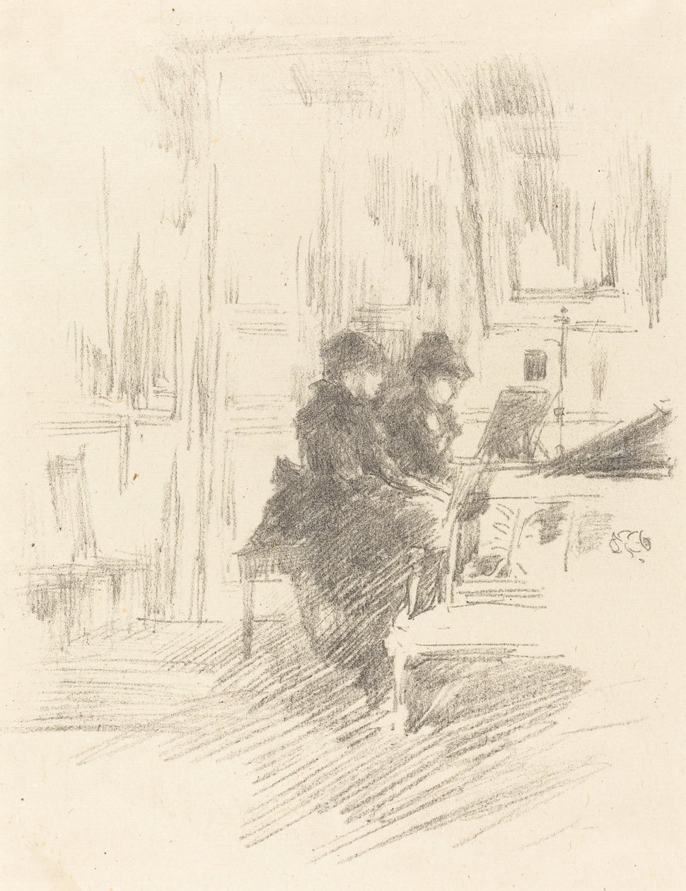Das Duett, Nr. 2 von James Abbott McNeill Whistler