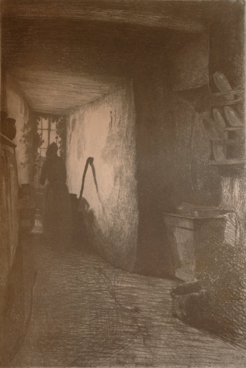 Die Küche, 1858, 1904 von James Abbott McNeill Whistler