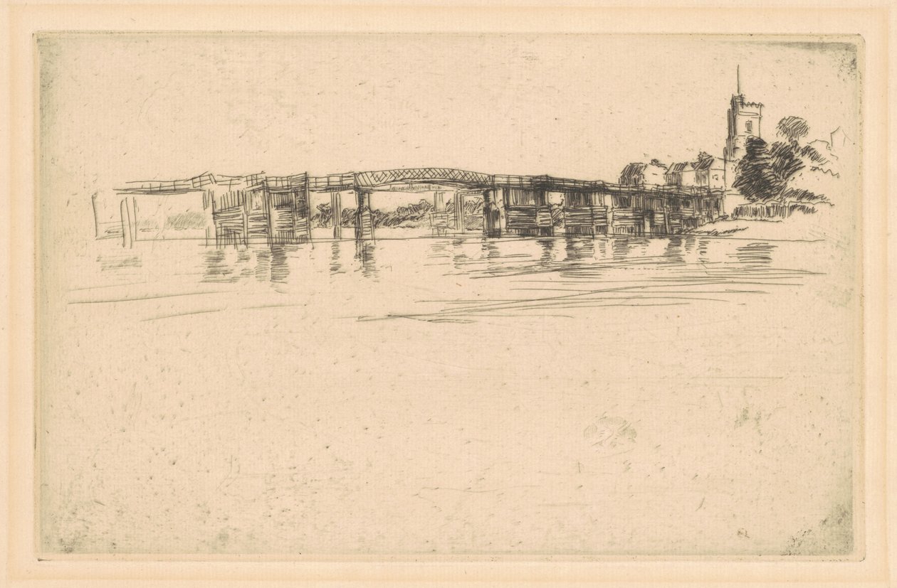 Das kleine Putney, Nr. 1 von James Abbott McNeill Whistler